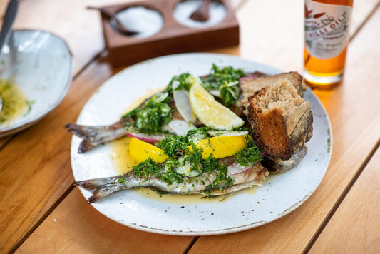 Whole Roast Fish and Gremolata